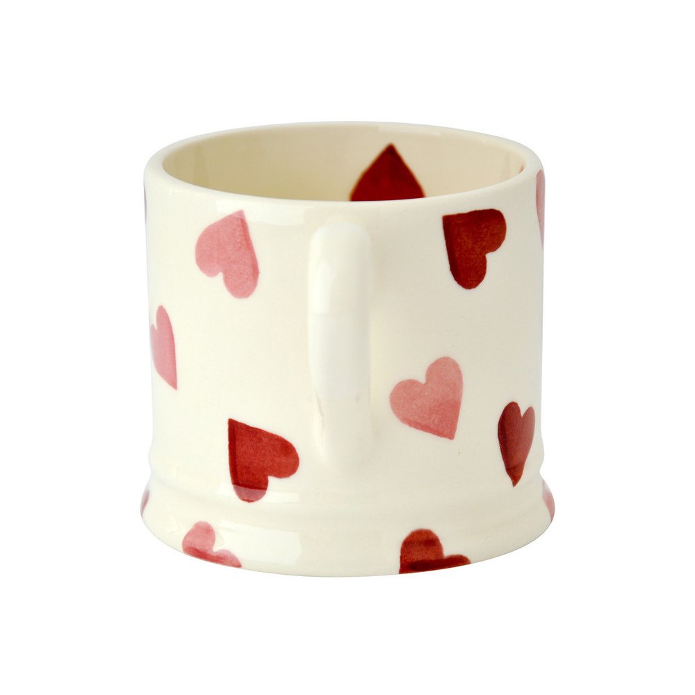 Pink Hearts Small Mug