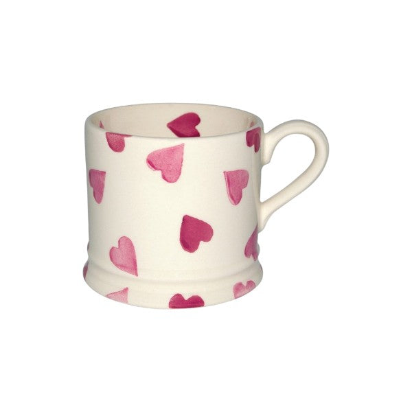 Emma Bridgewater Pink Hearts Small Mug – English Earthenware