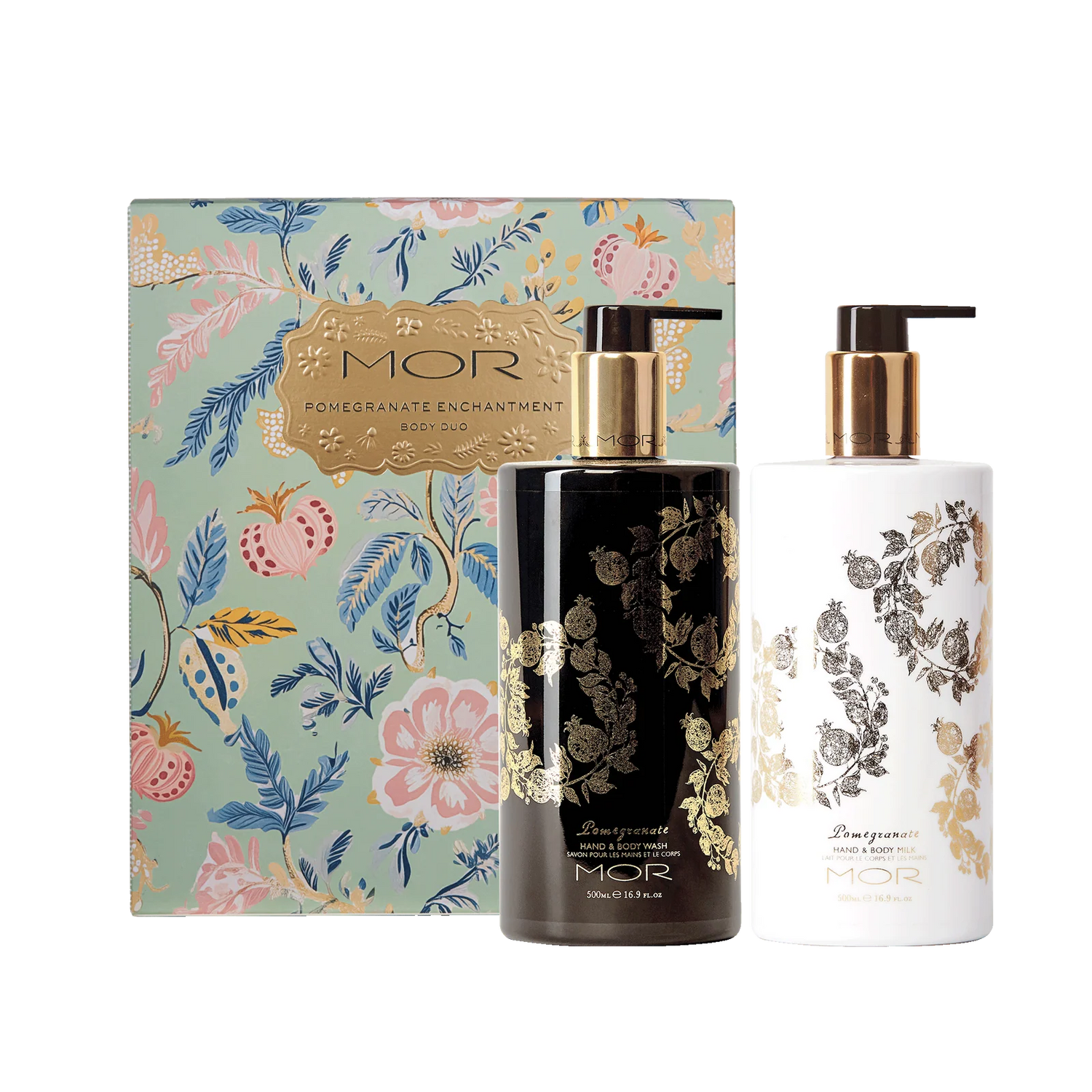 Pomegranate Enchantment Body Duo Gift Set with Wash and Lotion 500ml