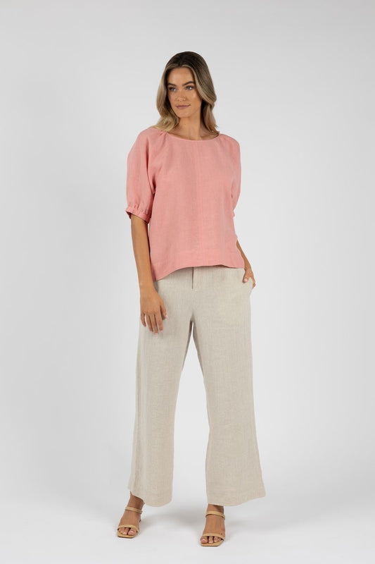 Fleetwood Linen Pant Natural