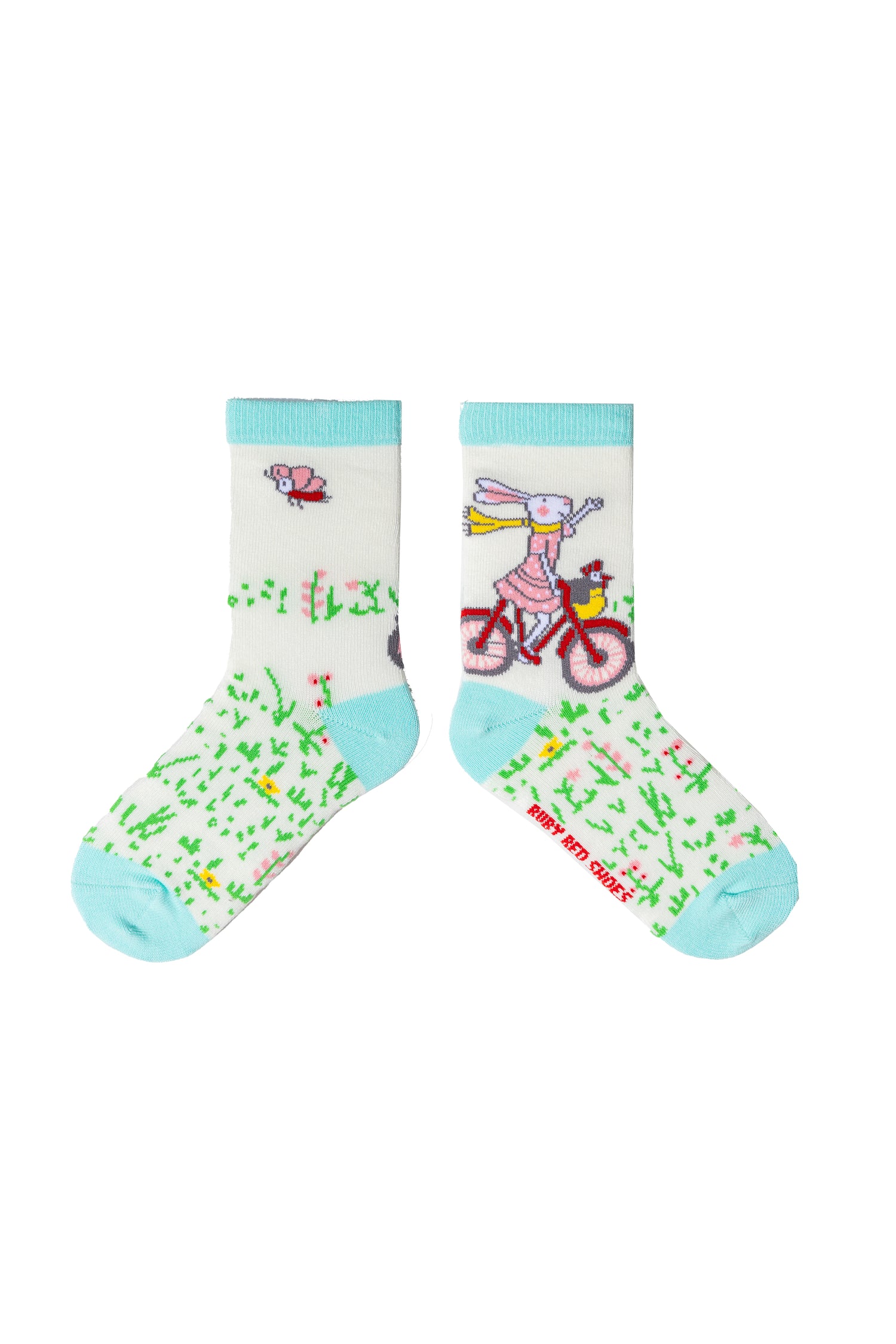 Ruby Red Shoes Ruby Loves Adventures socks for children age 4 to 6
