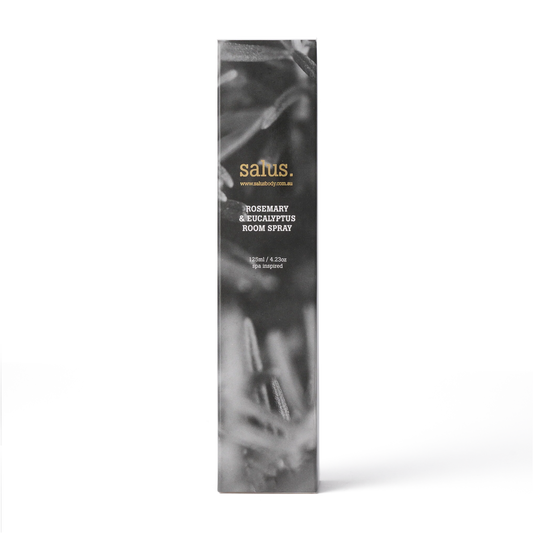 Salus 125ml rosemary and eucalyptus home fragrance mist.