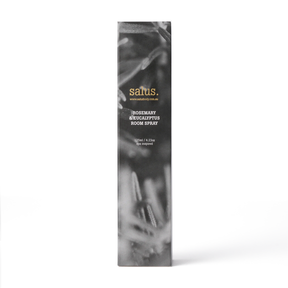 Salus 125ml rosemary and eucalyptus home fragrance mist.