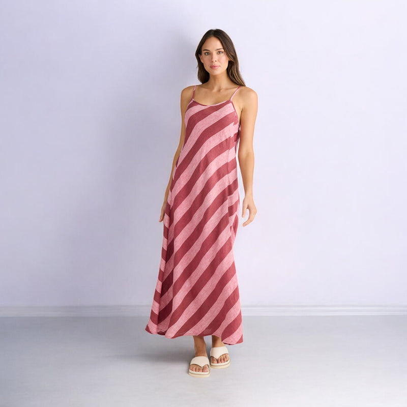 Claro Maxi Dress Porto Stripe