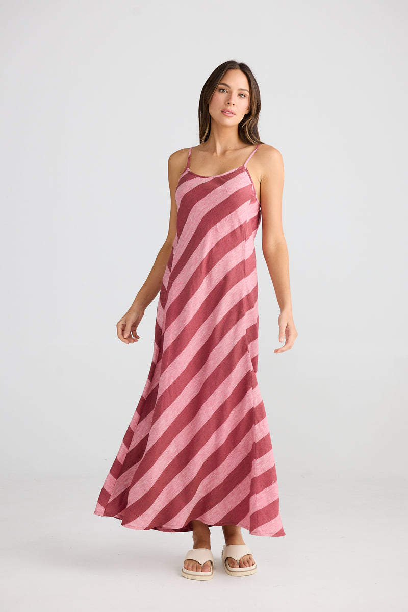 Claro Maxi Dress Porto Stripe