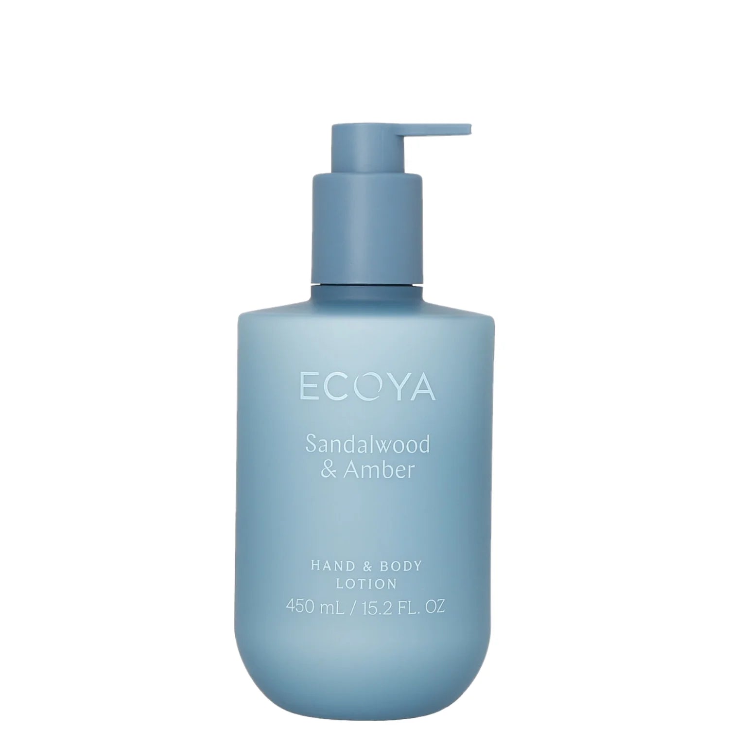 Sandalwood and amber hand and body lotion 450ml