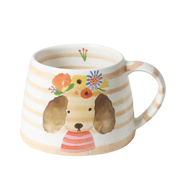 Robert Gordon Scout Mug 340ml 4 Dogs and a Cat by Carolyn Gavin