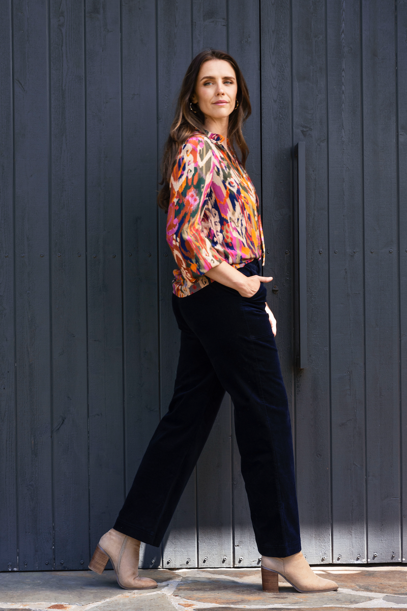 Opulant Ikat Top Multi