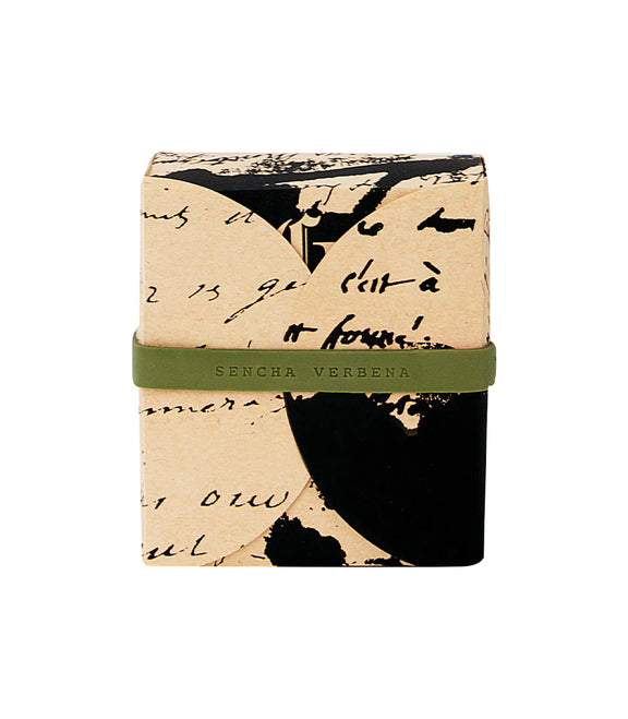MOR Sencha Verbena Triple-Milled Soap Bar – luxury soap with Shea Butter, Vitamin E and a fresh citrus lemongrass fragrance