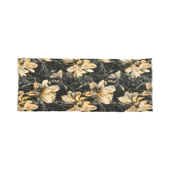 Floral wool scarf - shopping Canungra