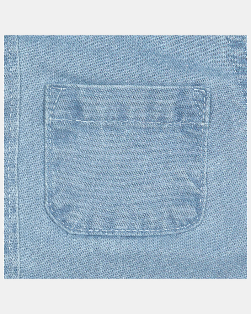 Toshi Shirt Denim L/S – Brumby | Artisan Washed Baby & Toddler Denim Shirt