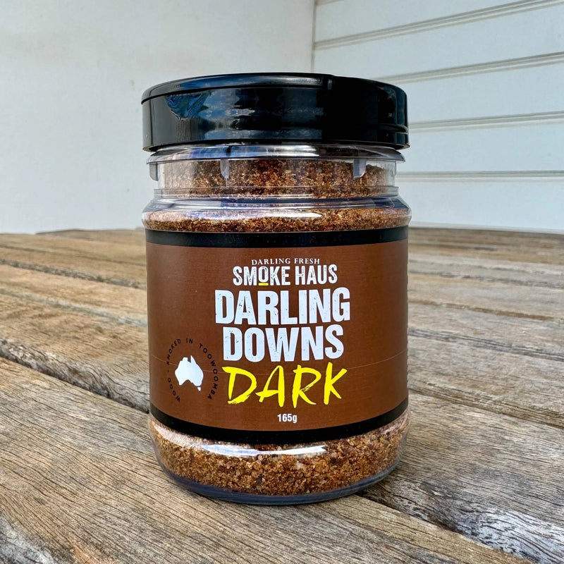 Darling Downs Dark BBQ Rub 165g – Smoke Haus seasoning with espresso & cocoa