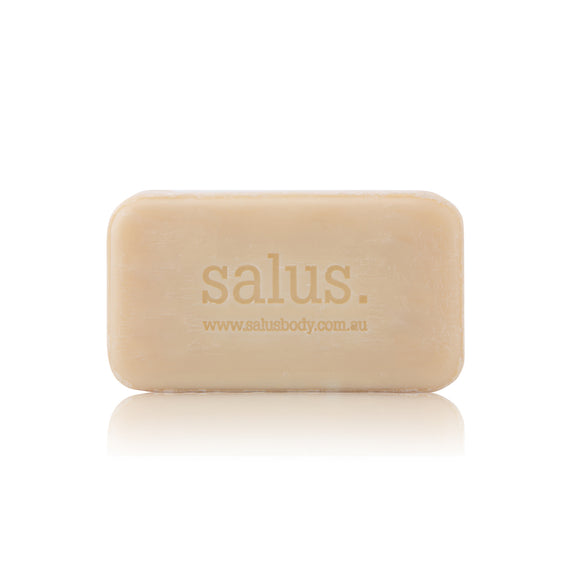Gentle white clay cleansing soap made in Australia