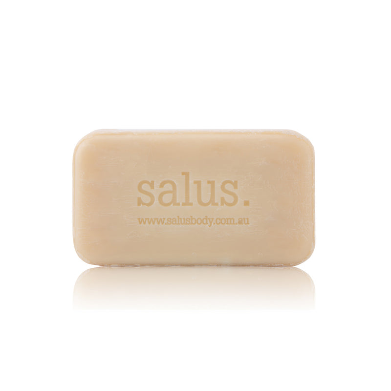 Gentle white clay cleansing soap made in Australia