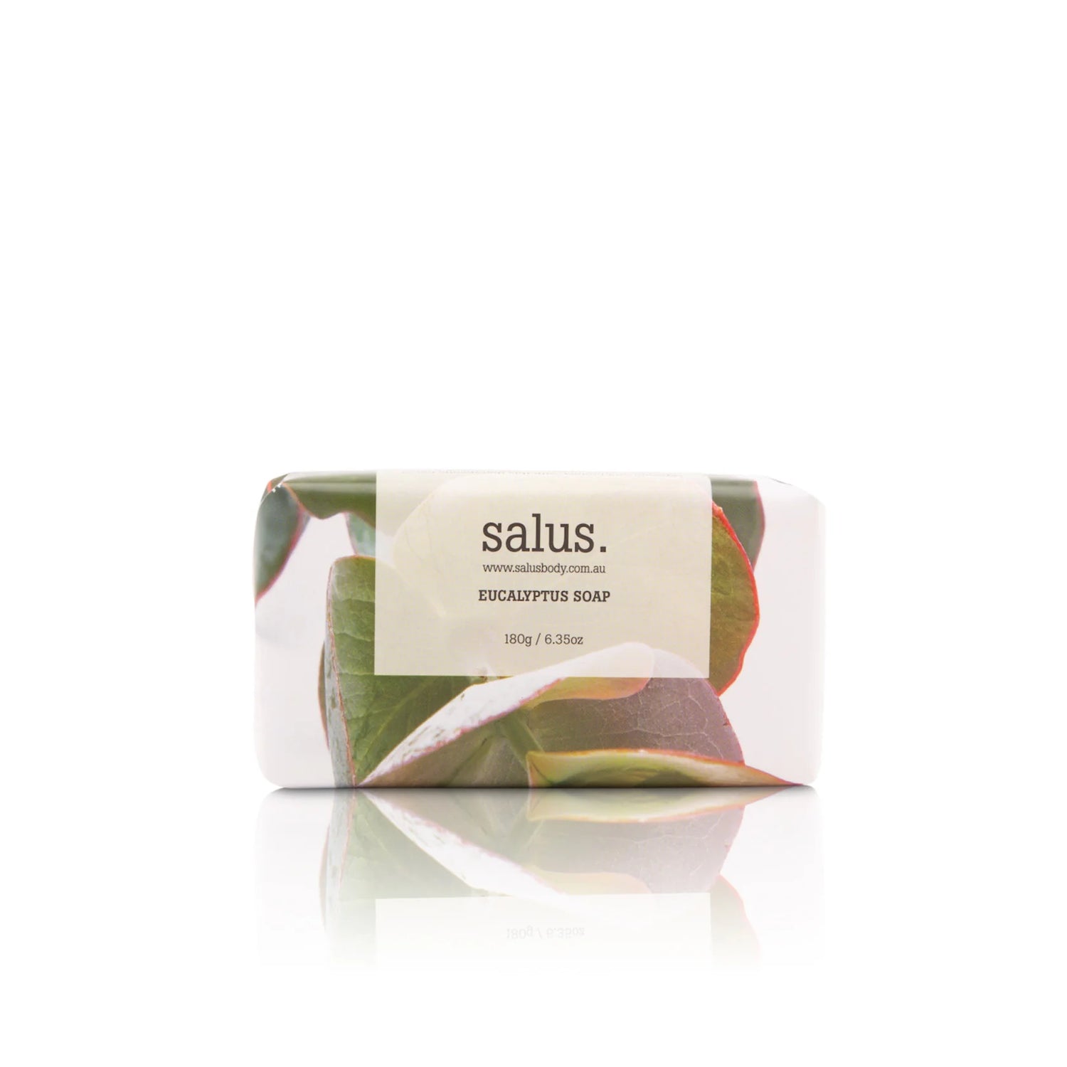 Salus eucalyptus soap 180g natural face and body cleansing bar Australia