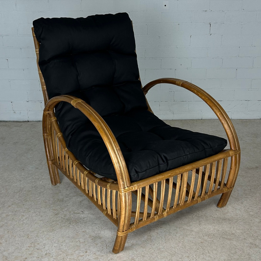 Sophia Lounge Chair Teak / Black Cover