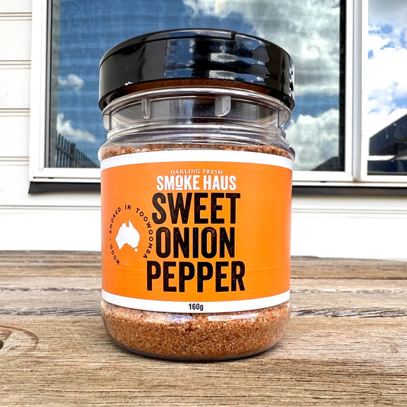 Sweet onion pepper smoked seasoning 160g gluten free
