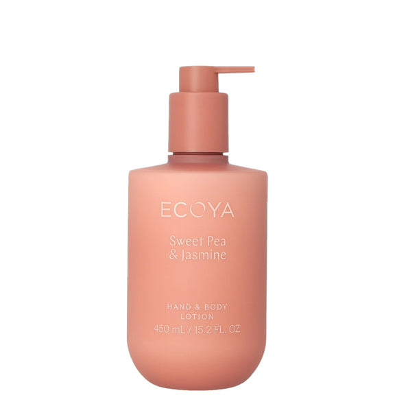 Sweet Pea and Jasmine hand and body lotion 450ml