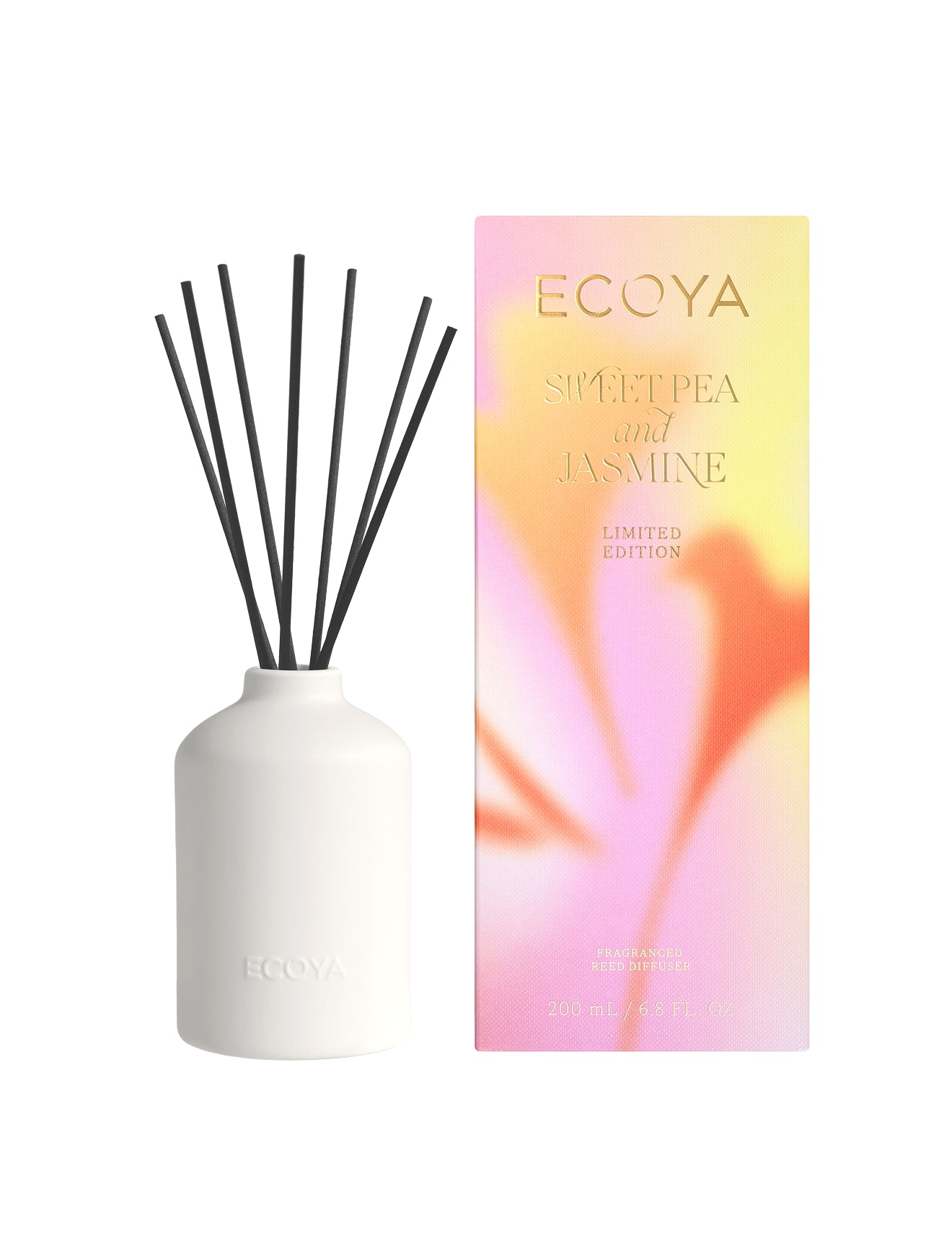 Limited edition sweet pea and jasmine reed diffuser