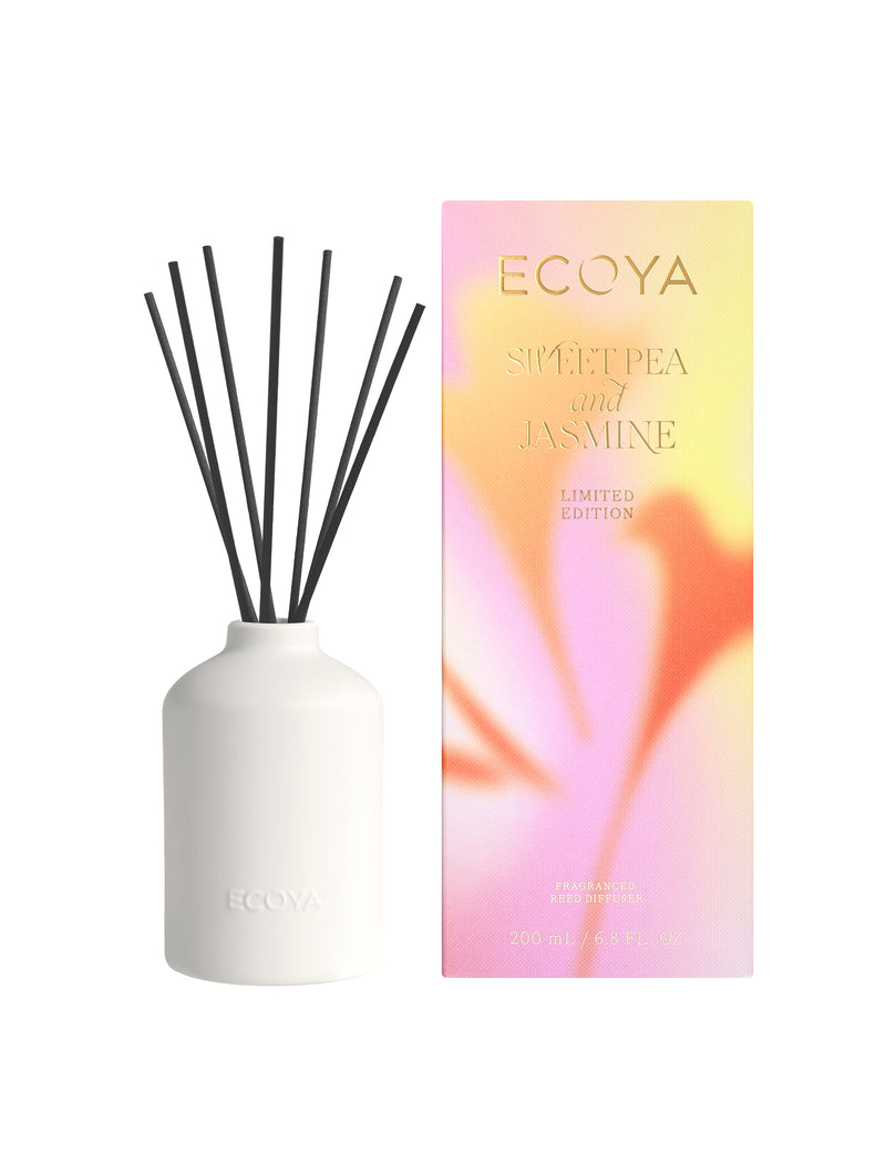 Limited edition sweet pea and jasmine reed diffuser