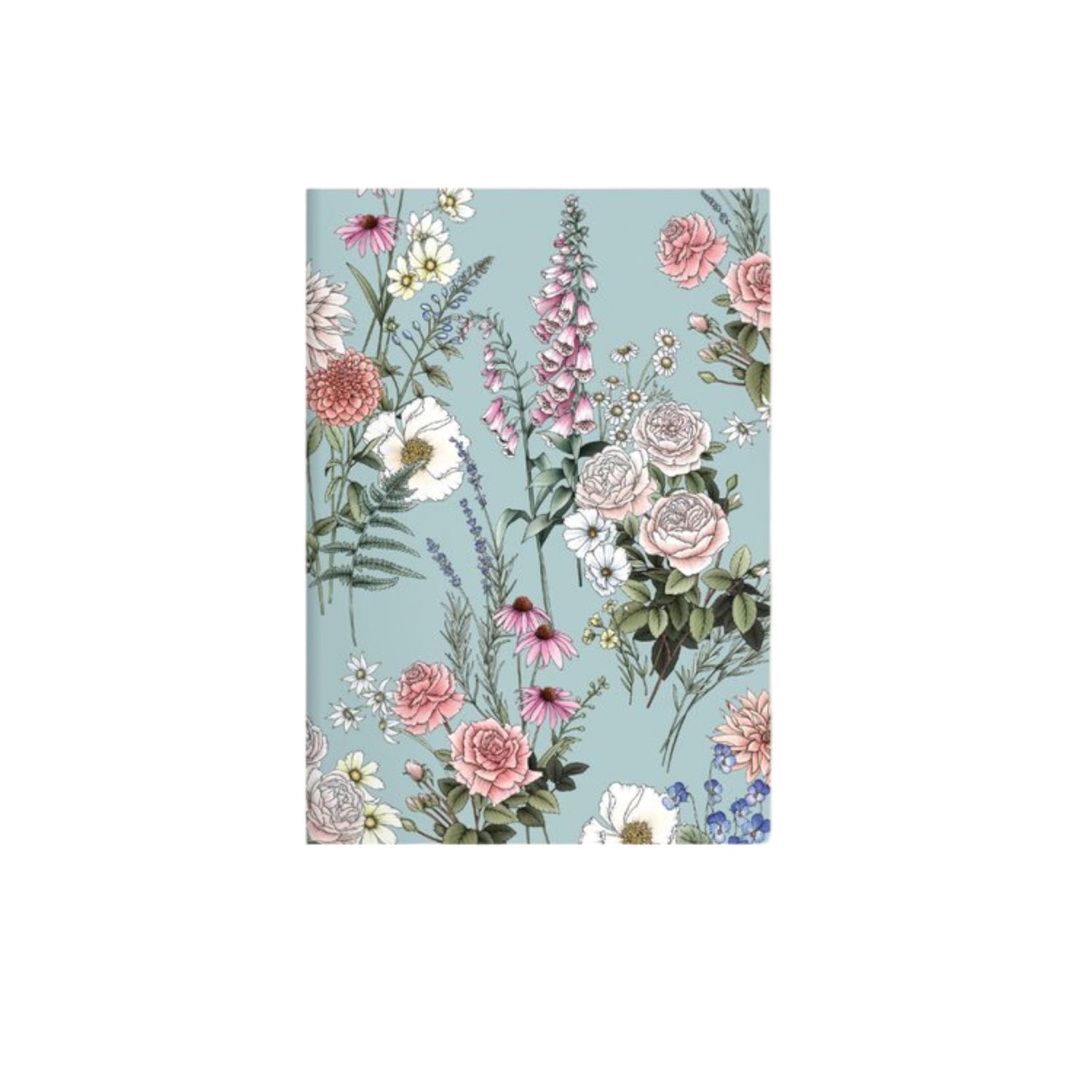 Pocket Notebook - Garden Party Blue