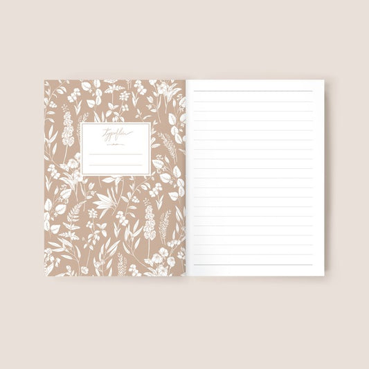 Pocket Notebook - Garden Party Blue