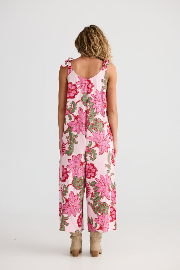 Relaxed fit summer jumpsuit for women – Temple Jumpsuit in linen blend