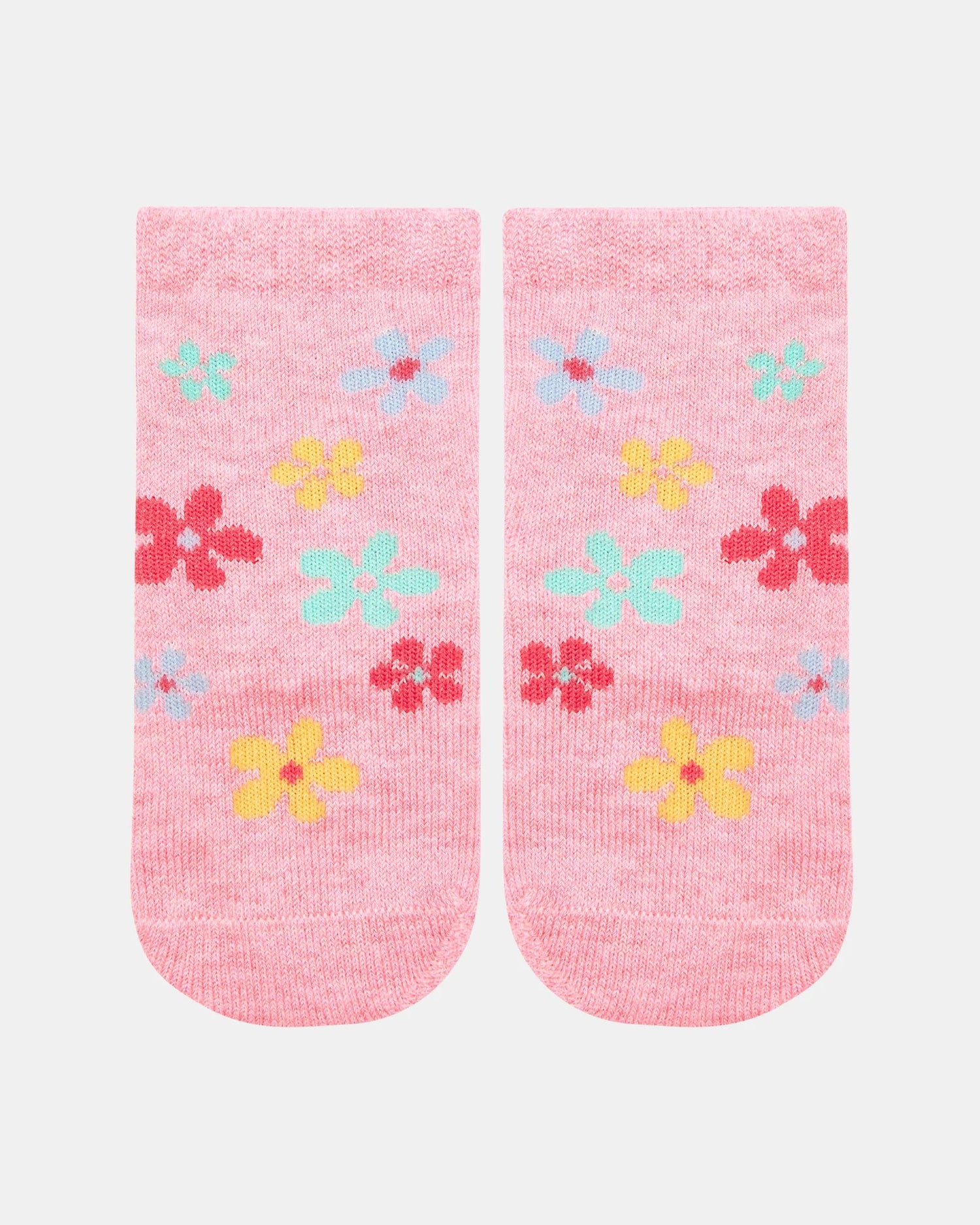 Organic Socks Ankle Jacquard/Daisy