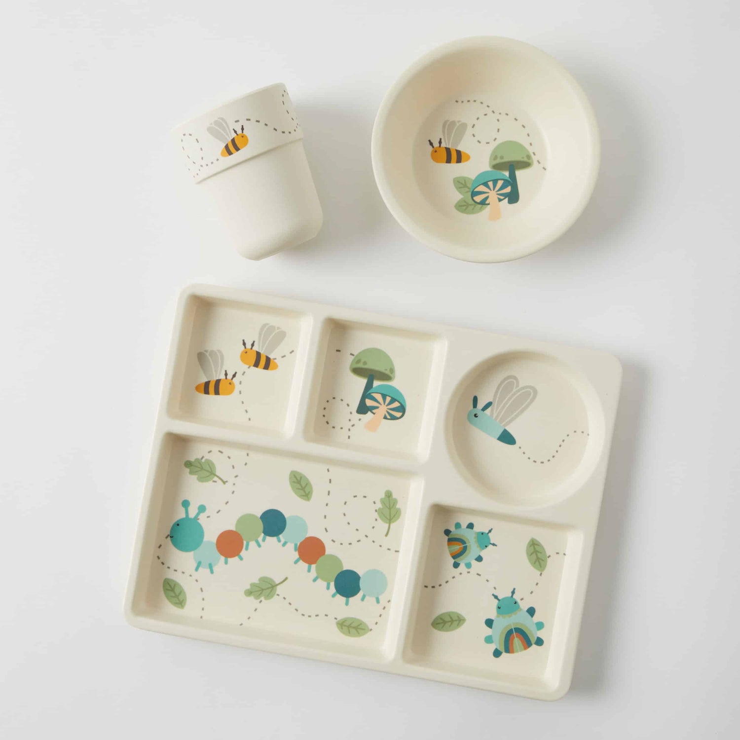 Little Critters Blue 3pc Divider Dining