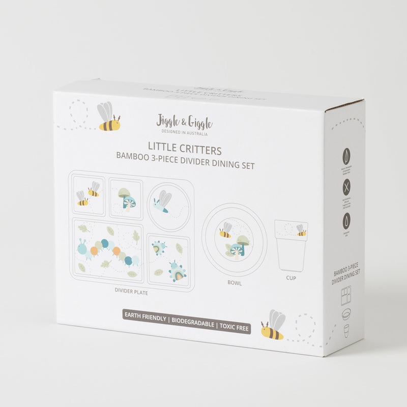 Little Critters Blue 3pc Divider Dining