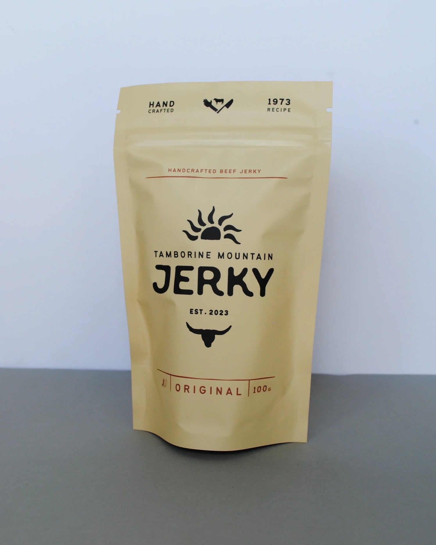 Tamborine Mountain original beef jerky bites made from 100 percent Australian beef rump gourmet snack