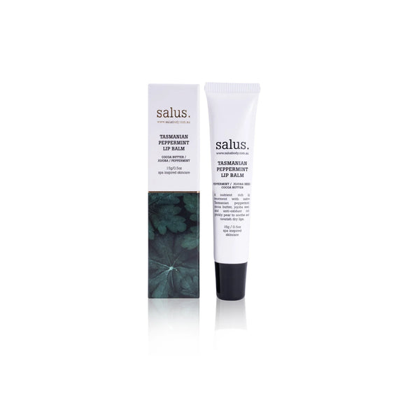 Tasmanian peppermint lip balm salus