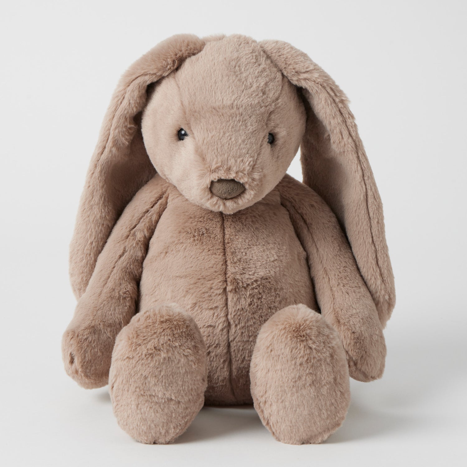 Large Jiggle & Giggle Taupe Bunny with ultra-soft plush fur