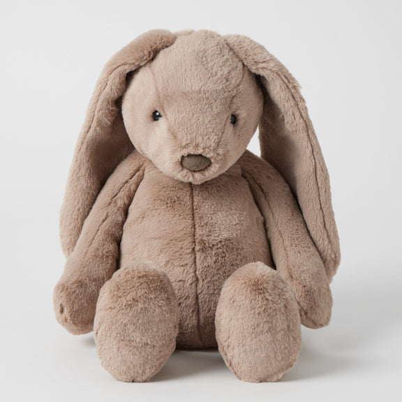 Large Jiggle & Giggle Taupe Bunny with ultra-soft plush fur