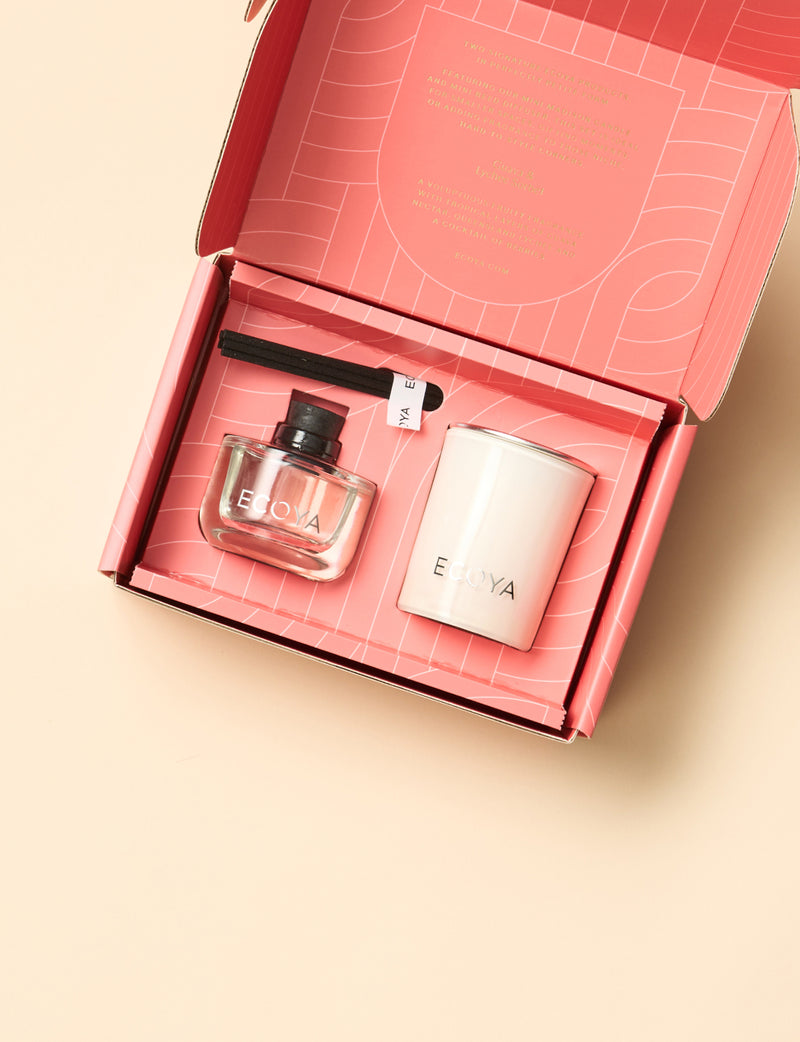 Ecoya gift set duo - guava & lychee minis