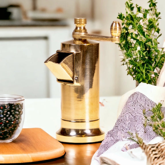 Alexander Chefs Mate brass pepper grinder with side refill opening