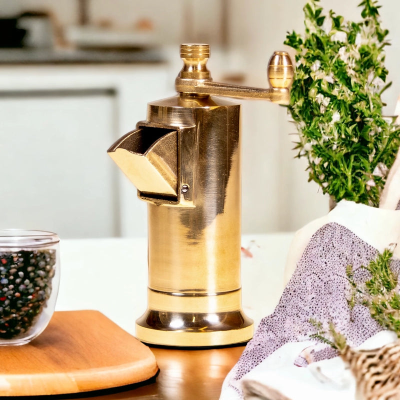 Alexander Chefs Mate brass pepper grinder with side refill opening
