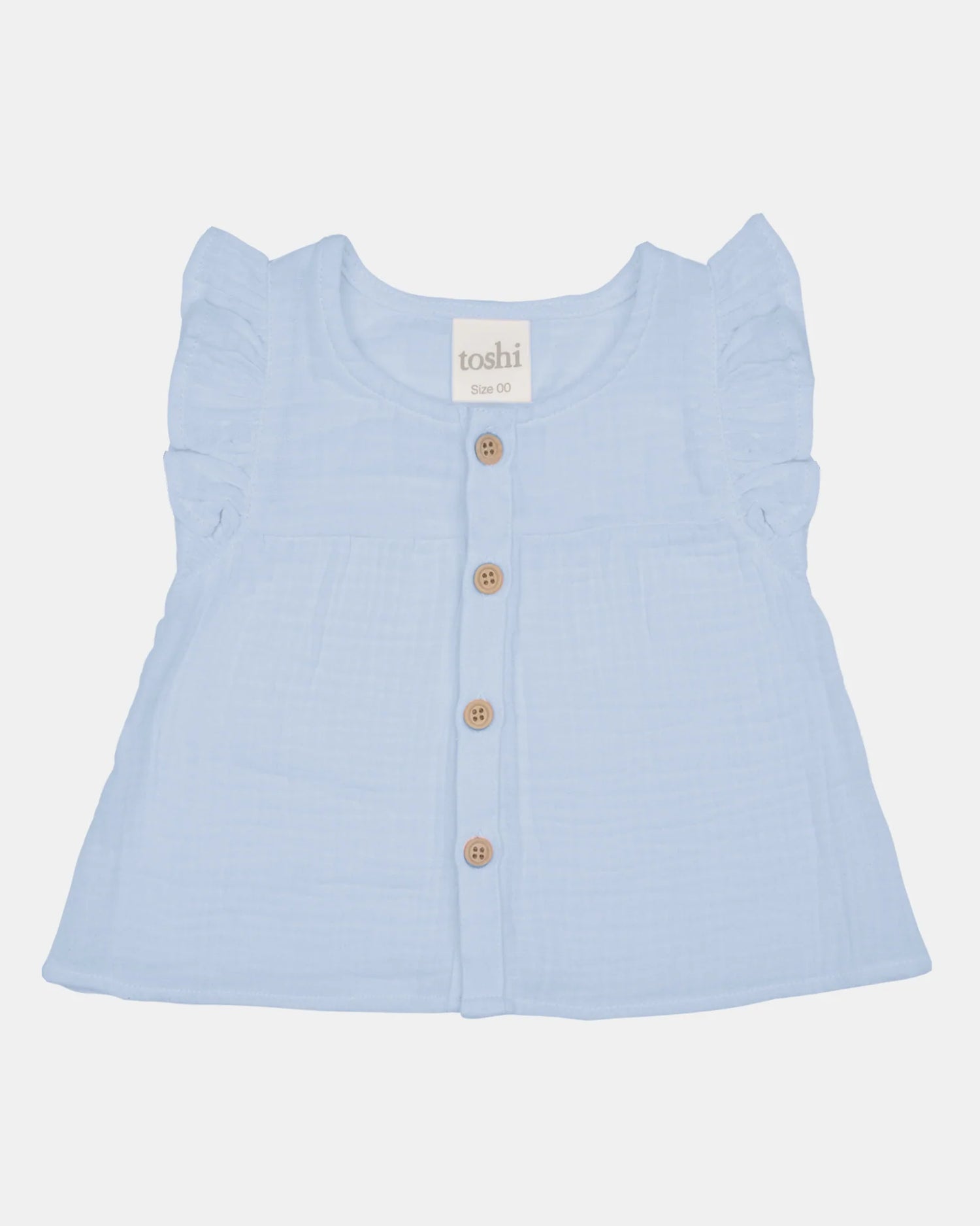 Toshi Baby Top Sammy in Dusk organic cotton