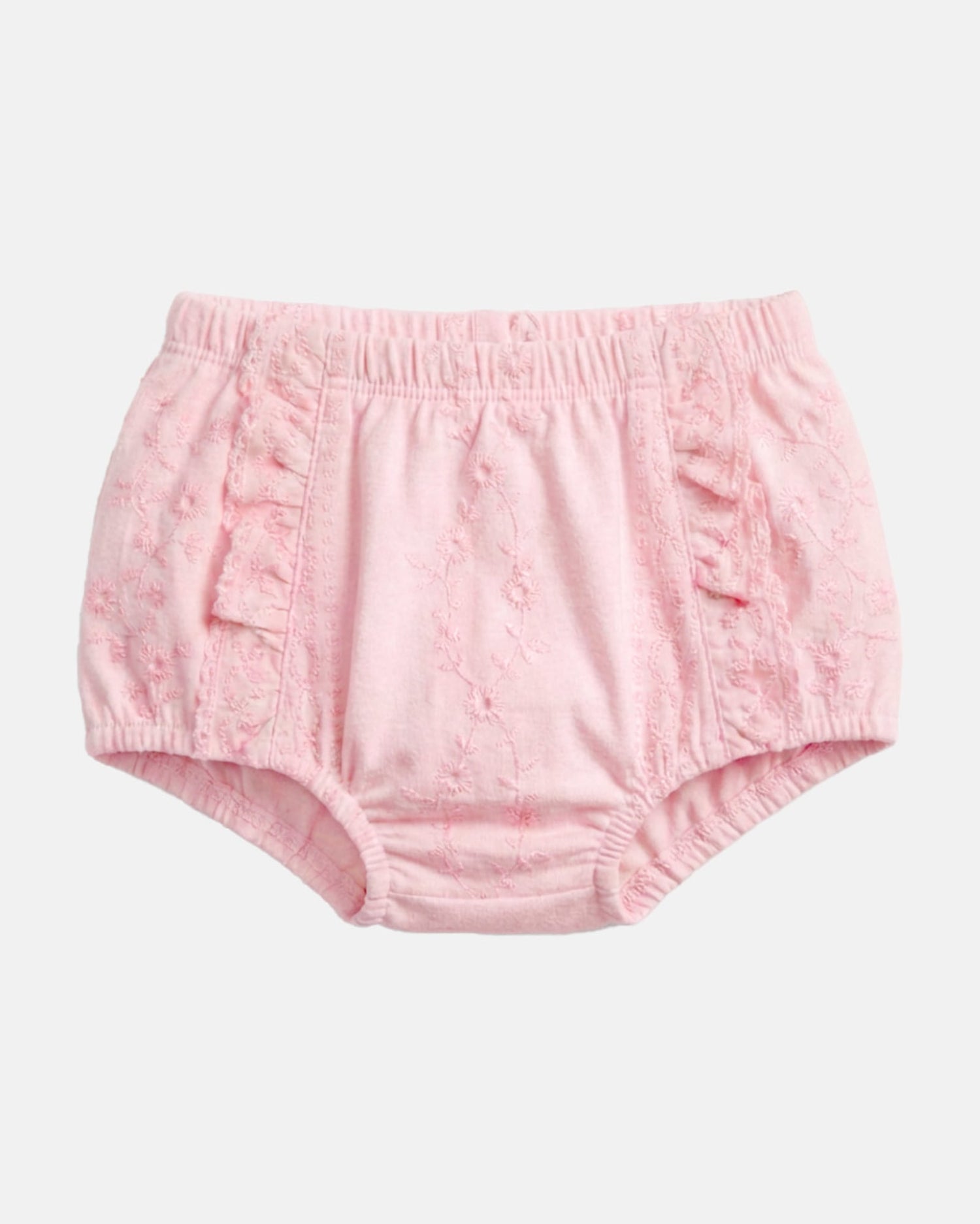 Toshi Baby Bloomers Florence Blossom in a floral design with frill detailing.