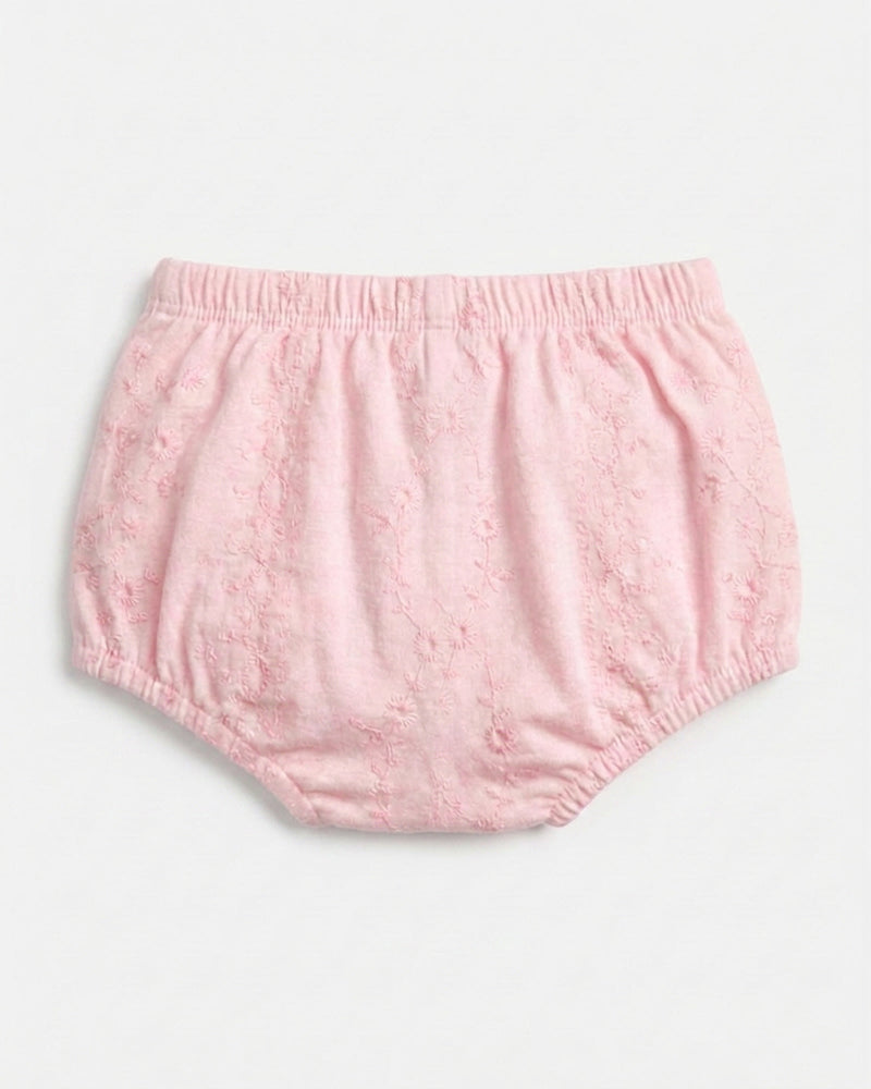 Baby girl floral bloomers by Toshi made from 100% cotton.