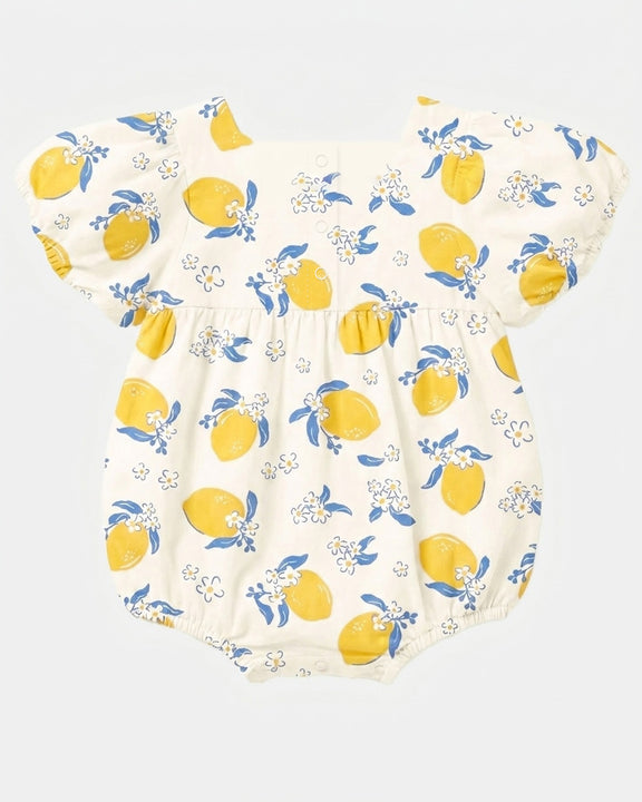 Toshi baby and toddler romper with shoulder and bottom press studs