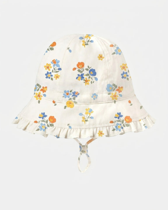 Toshi Bell Sunhat Arcadia Maddie Vanilla for babies and toddlers