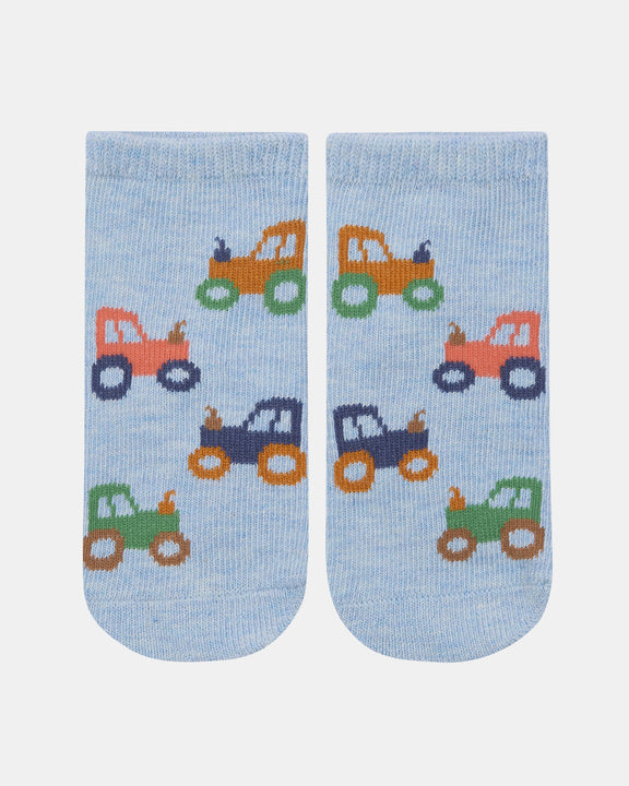 Toshi Organic Baby Socks Tiny Tractors