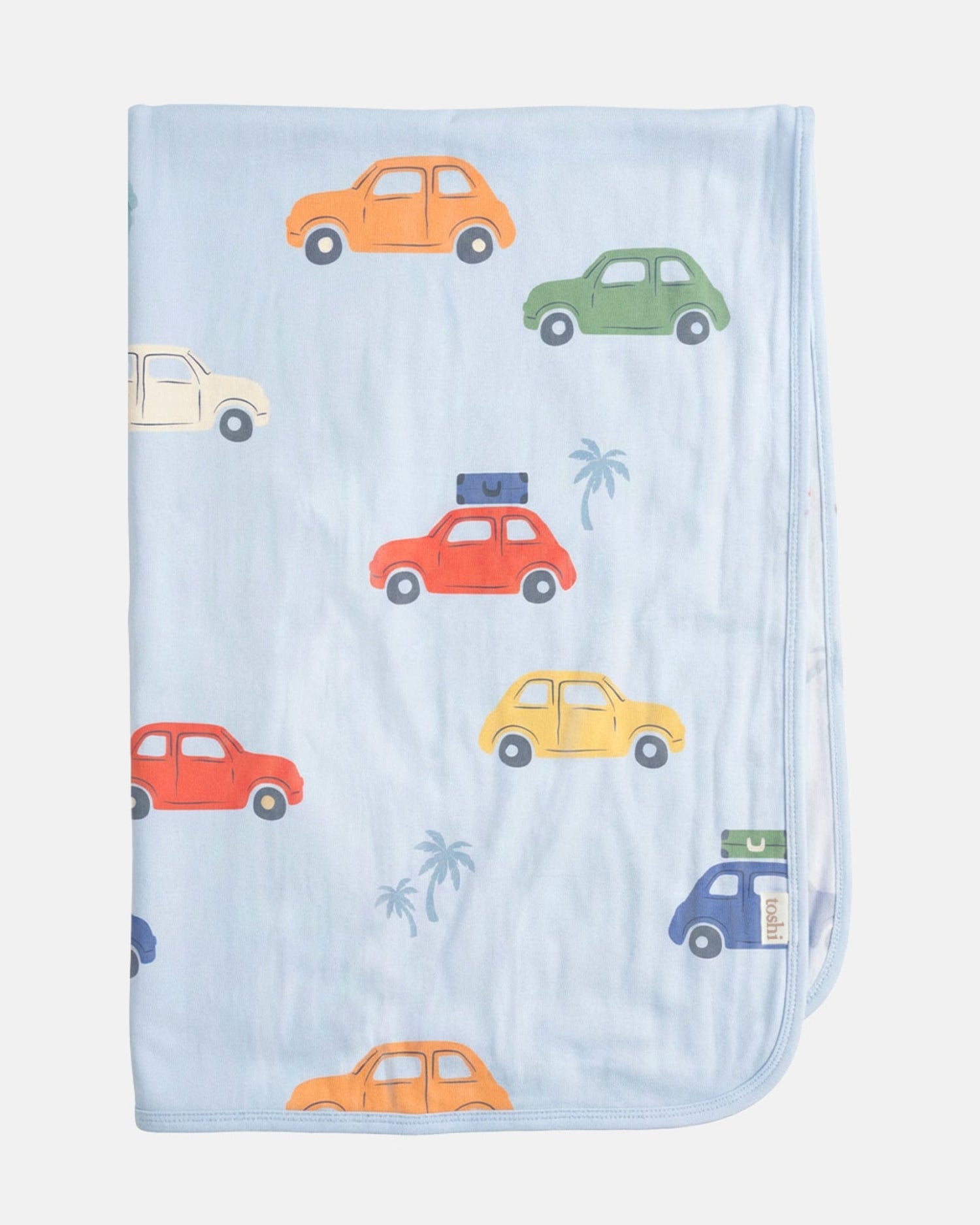 Toshi Big Mini printed newborn swaddle wrap measuring 120 x 120cm