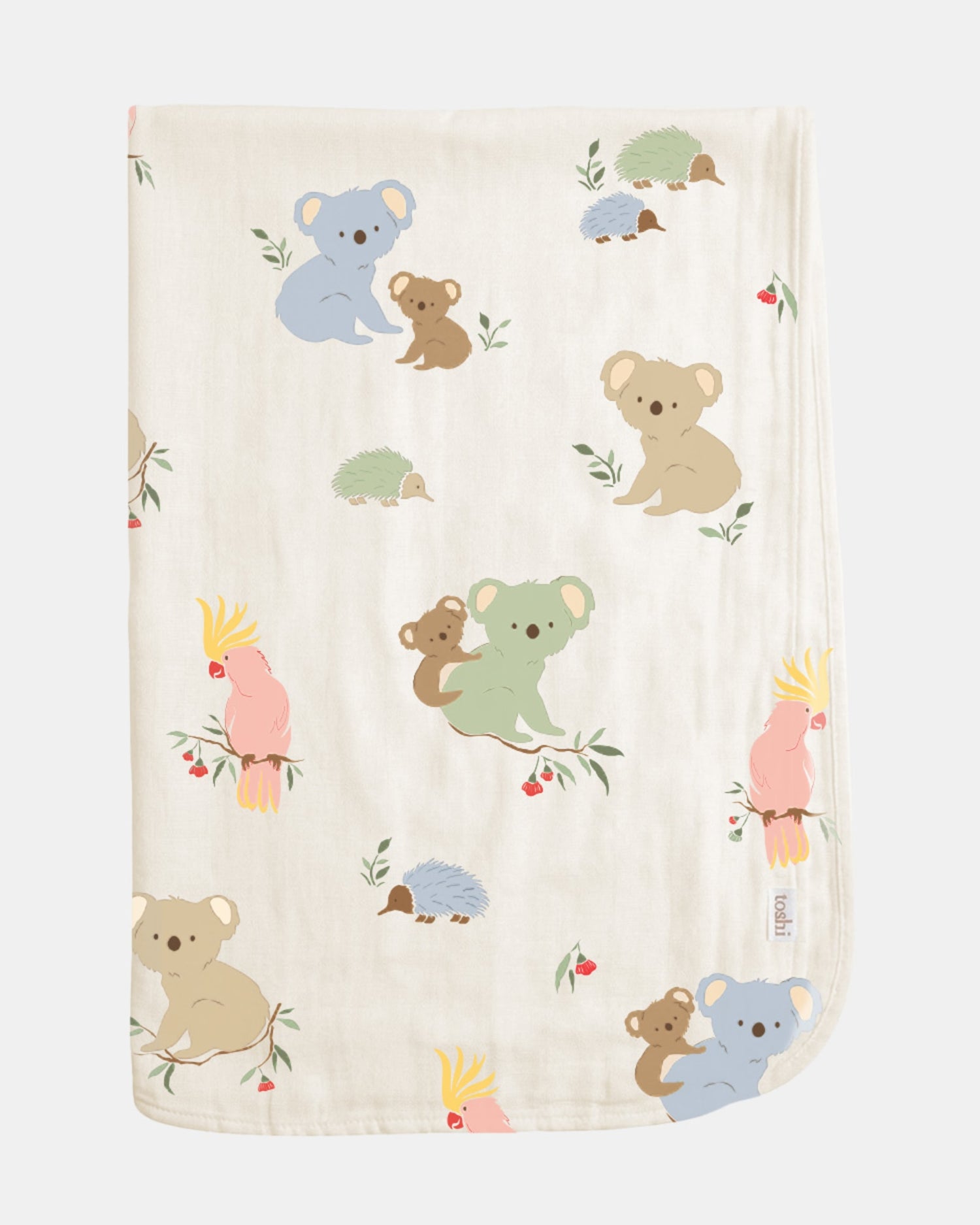 Toshi Gumnut Babies Cloud lightweight cotton newborn wrap