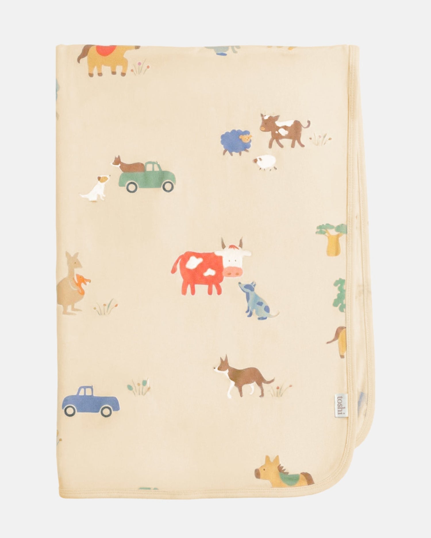 Toshi Arcadia Station Hands newborn swaddle wrap