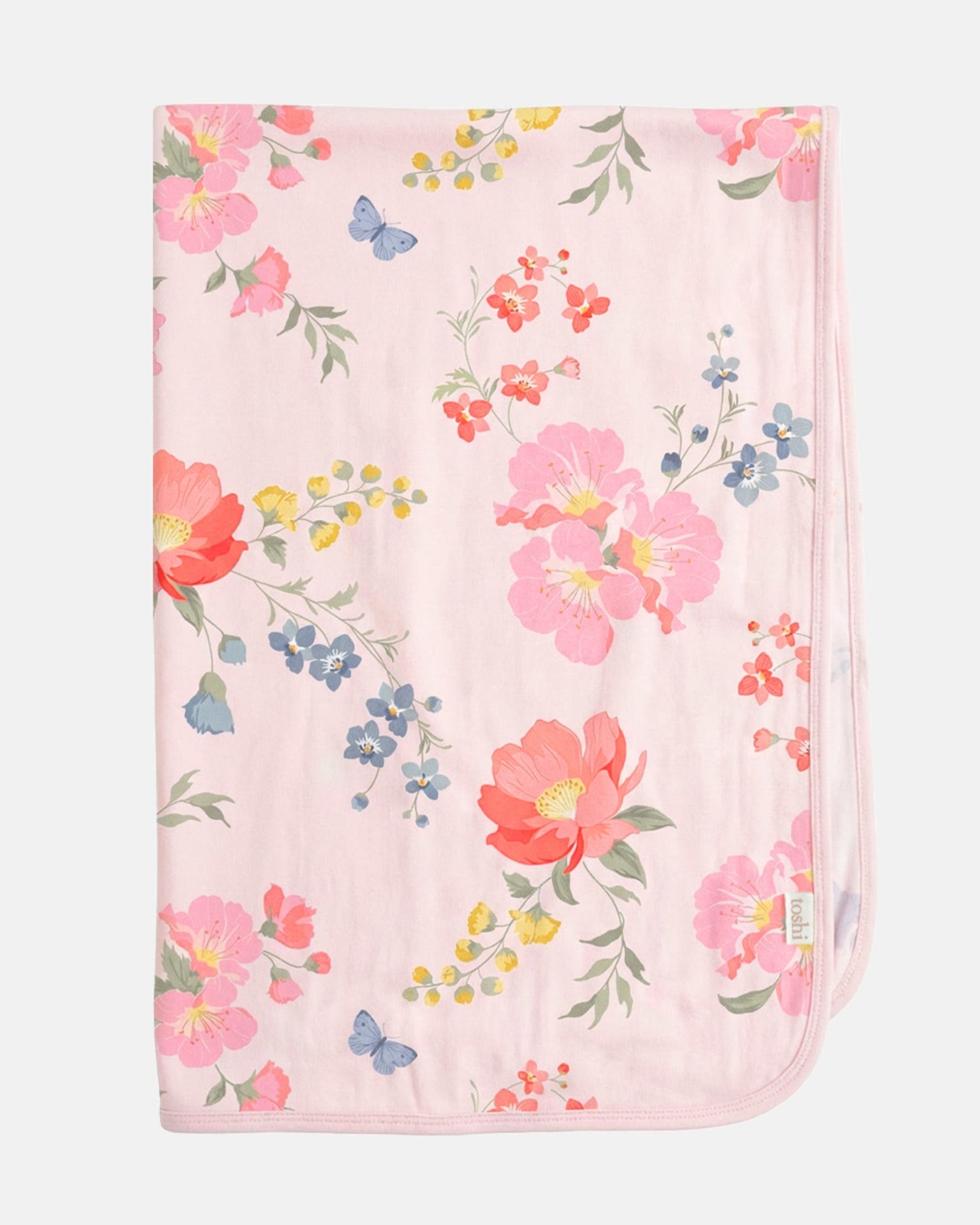 Wild Garden 100% cotton jersey baby wrap by Toshi