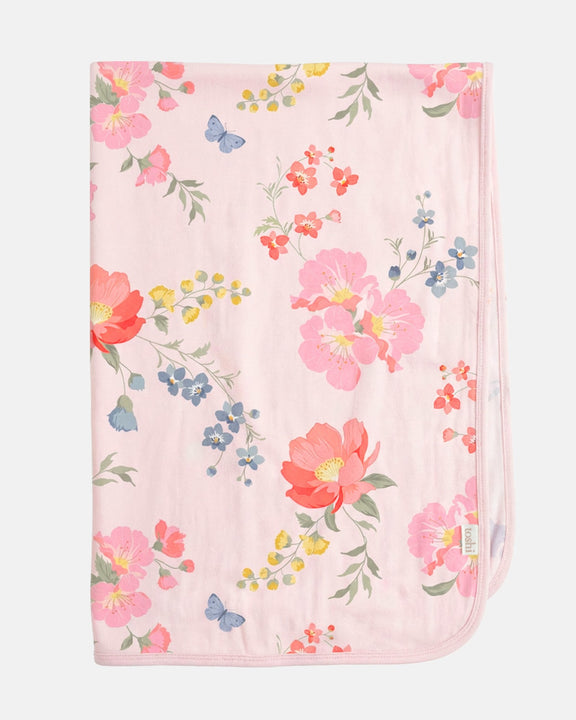 Wild Garden 100% cotton jersey baby wrap by Toshi