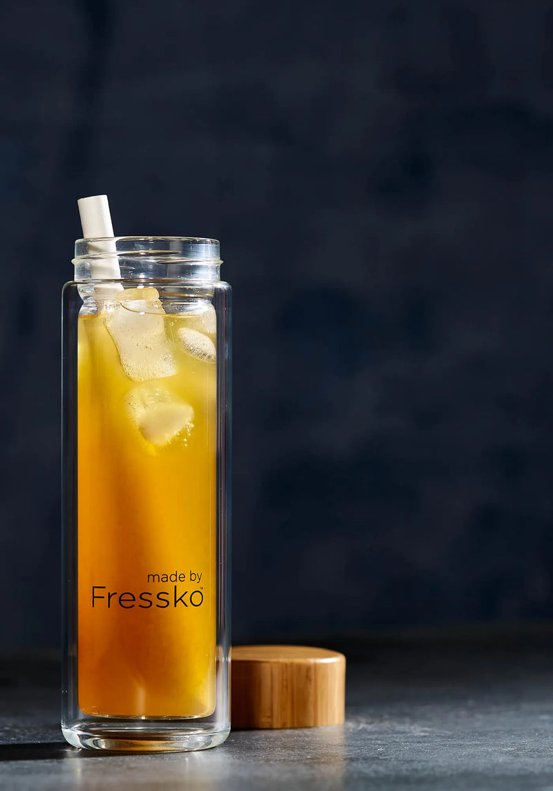 Tour Glass Flask 400ml – Double Walled Glass Infuser Flask