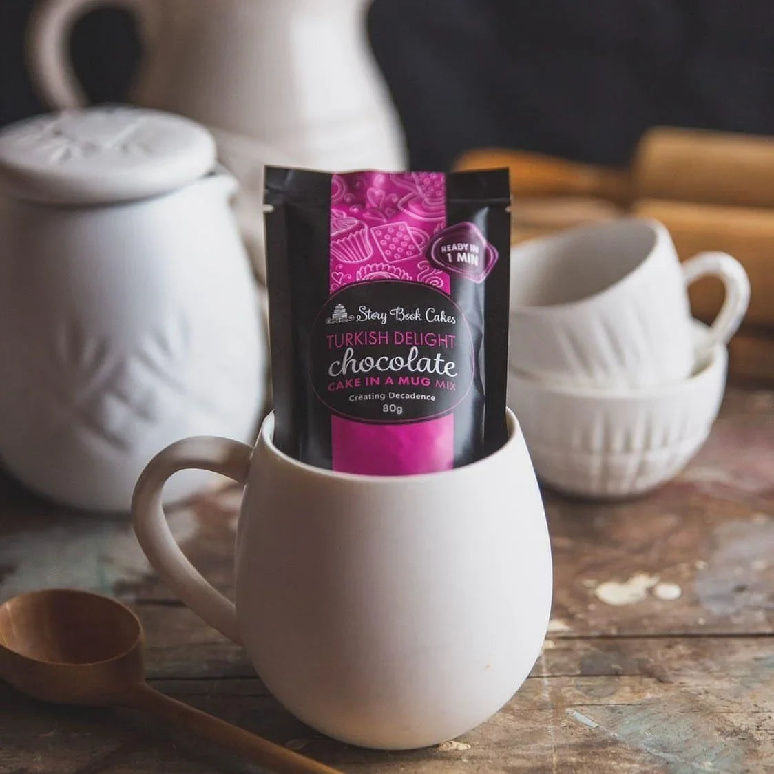 Turkish Delight Mud Cake in a Mug 80 g